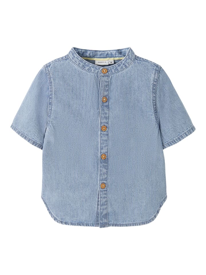 Hemd in Light Blue Denim