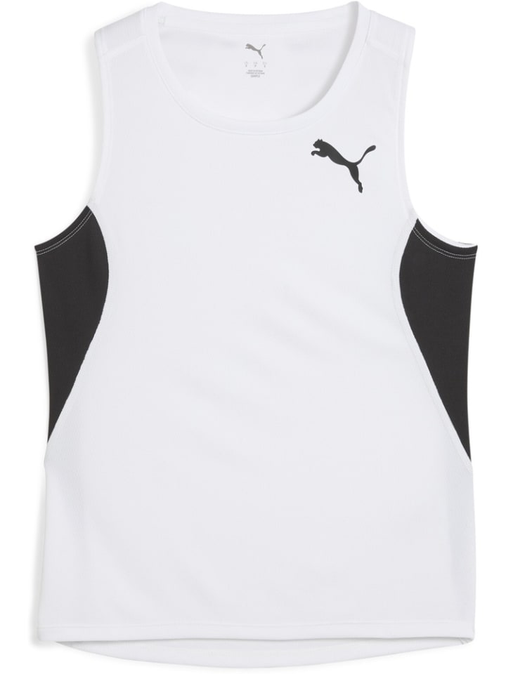 Sportshirt "W CROSS THE LINE SingleT 3.0" in Weiß