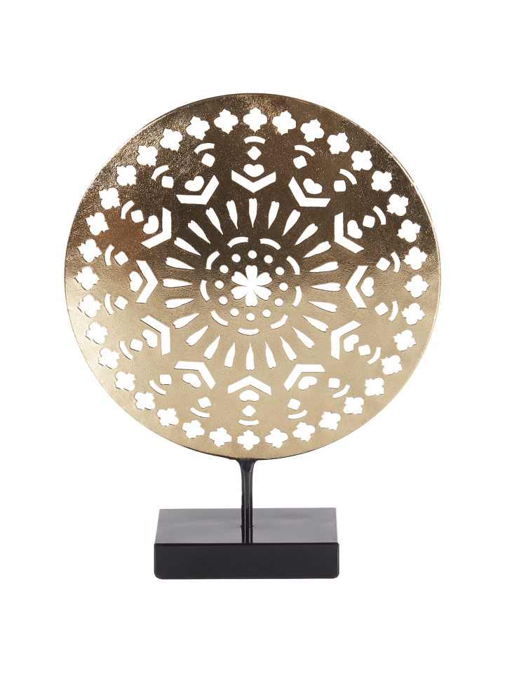 Dekofigur SESIMBRA in Gold - (W) 25 x (H) 33 x (L) 8 cm