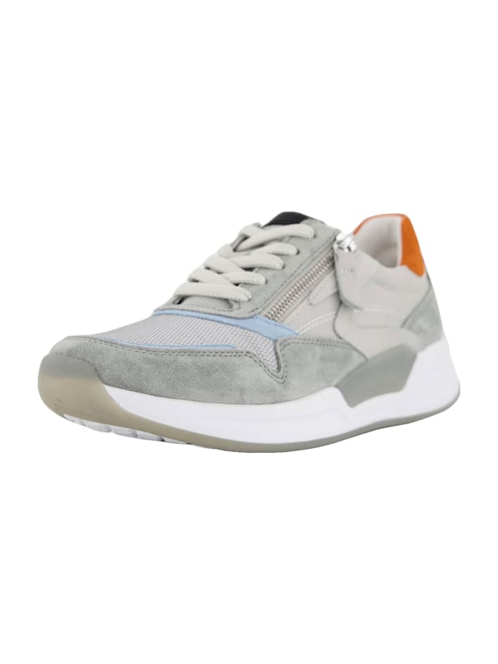 Komfort Schnürschuhe in Grau