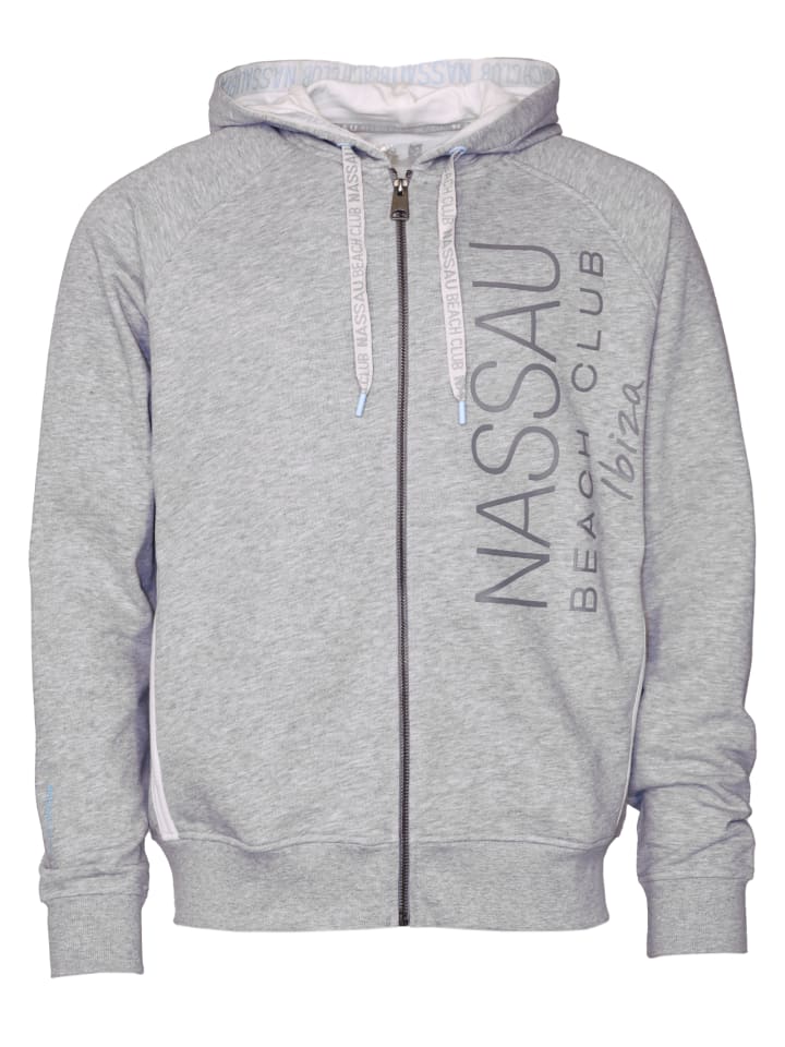 Sweatjacke NB22008 in grey melange
