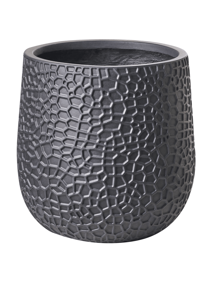 Outdoor Blumentopf QIYUN in Schwarz - (W) 41 x (H) 43 x (L) 41 cm
