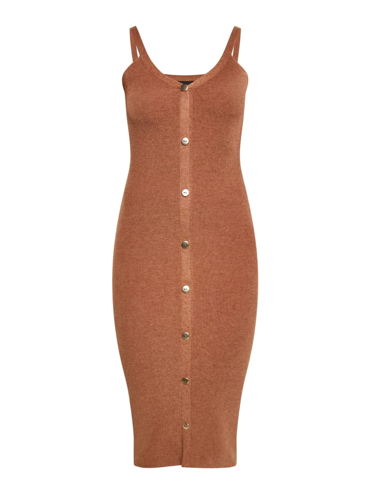 Women Dress in Braun Melange