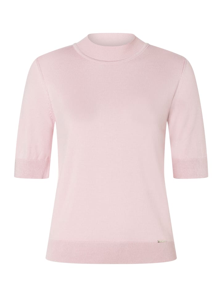 zeitloser, femininer Halbarmpullover in milky rose