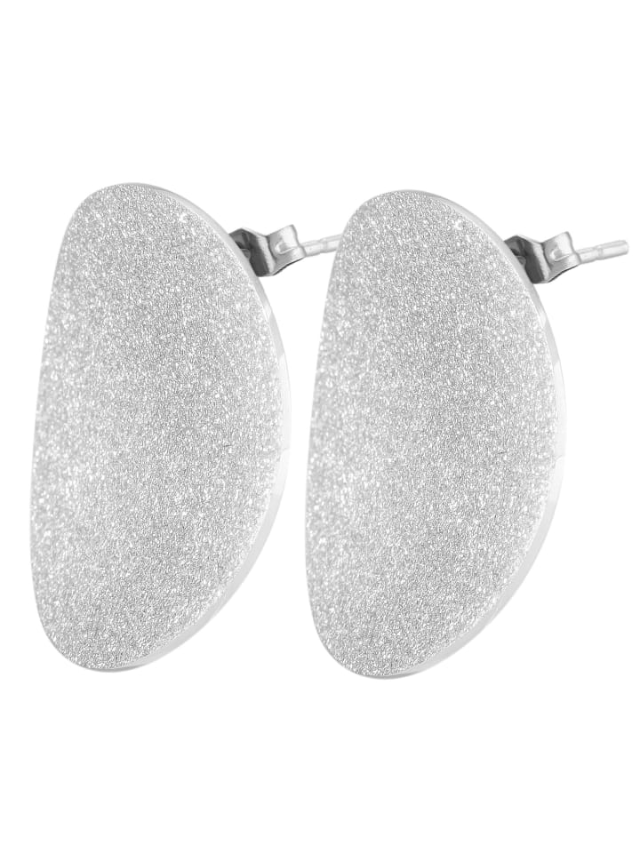 Damen Ohrringe – Ohrstecker aus Edelstahl in silber