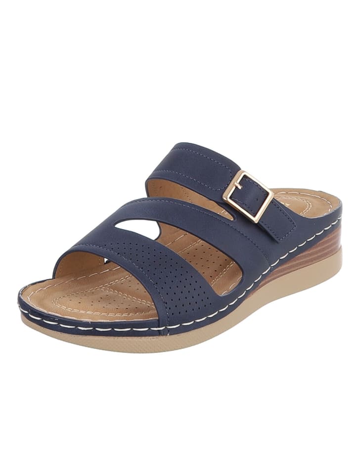 Sandale & Sandalette in Dunkelblau
