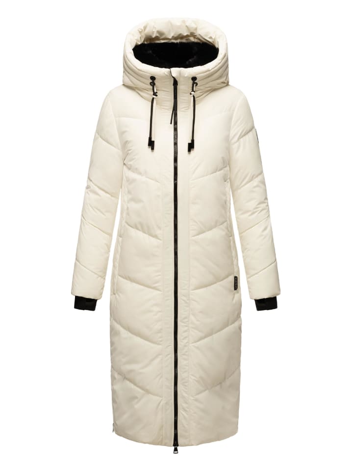 Steppmantel Nadaree XVI in Offwhite