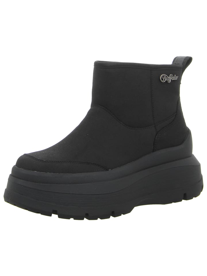Klassische Stiefelette in schwarz