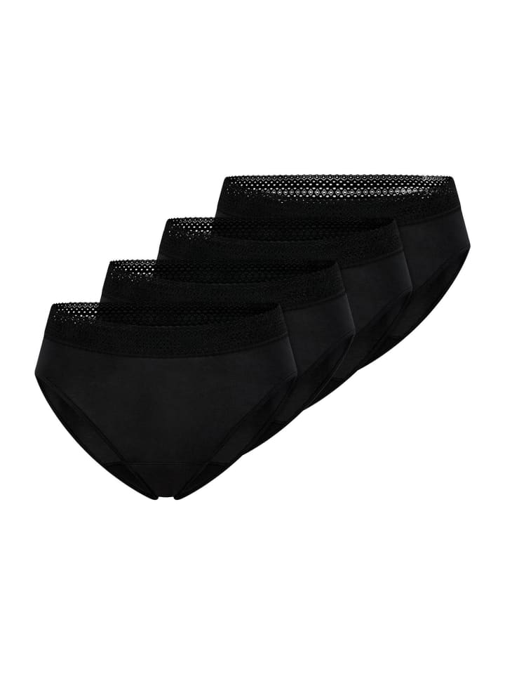 Periodenslip Schiesser Care in Schwarz