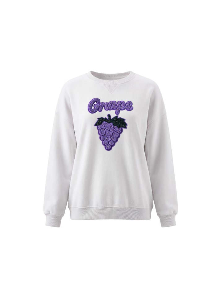 Women Sweatshirt in White