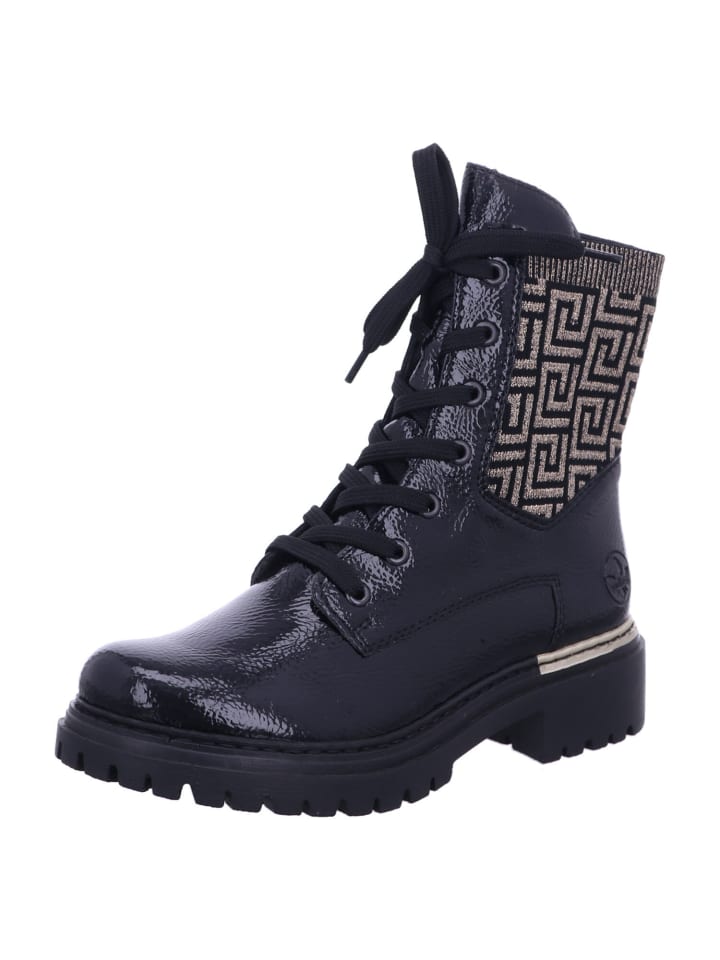 Stiefeletten/Boot in schwarz
