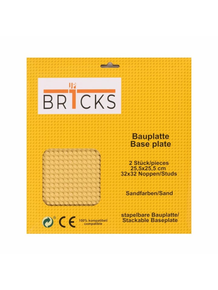 BR1CKS Baseplate Sand 32x32 2er