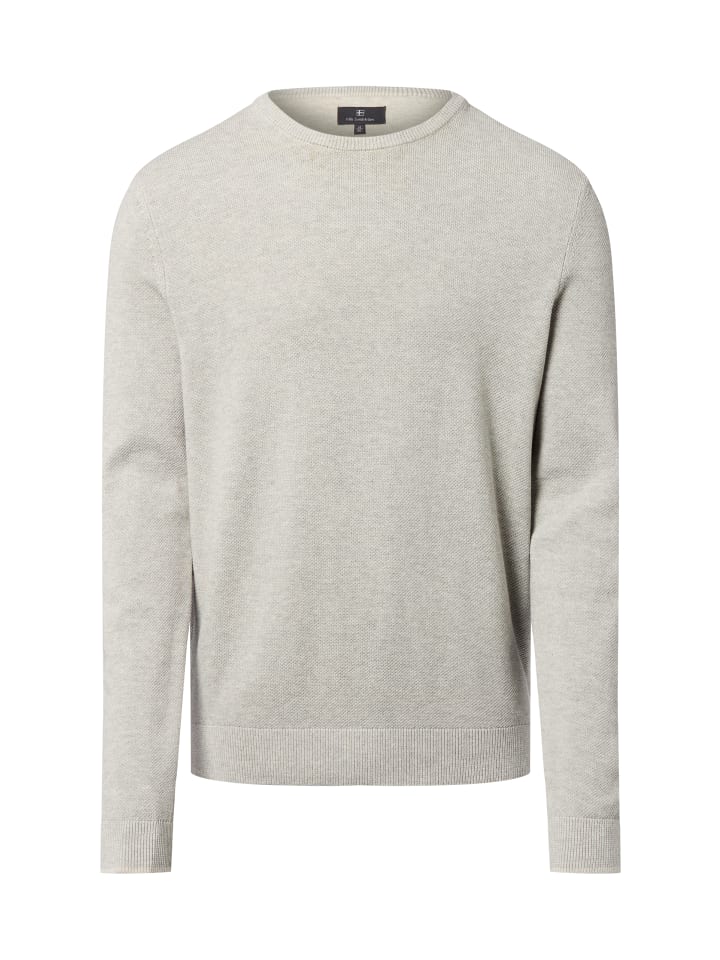 Pullover in hellgrau - 0001