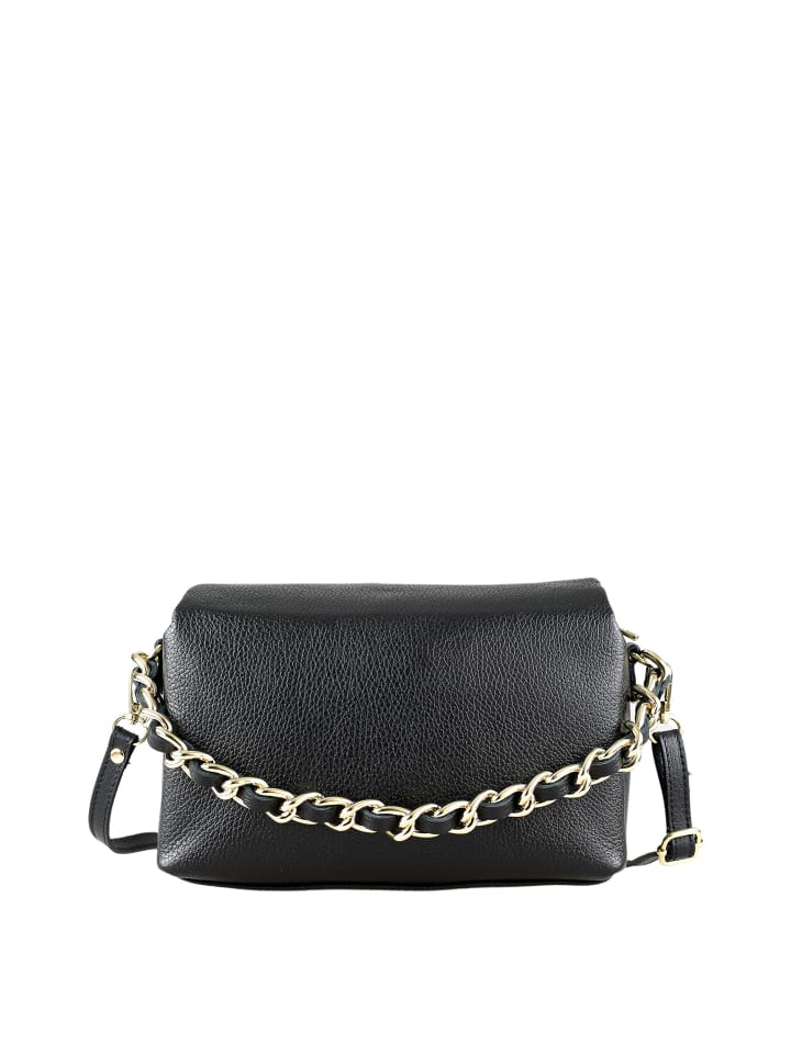 Schultertasche " Boxx " in schwarz