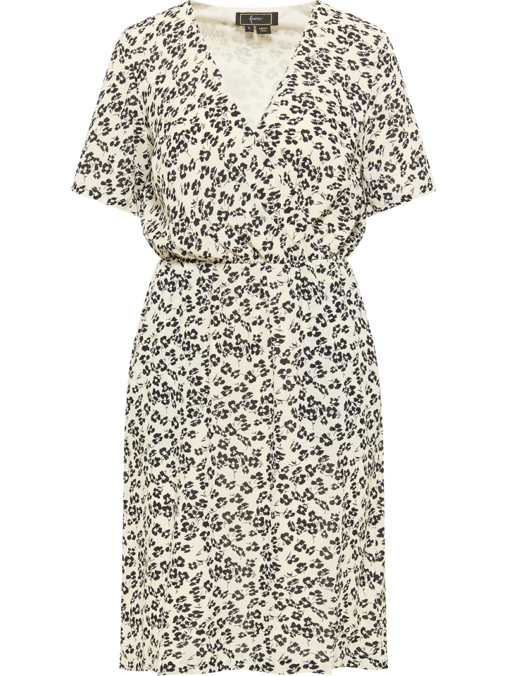 Damen Kleid in Weiss Schwarz