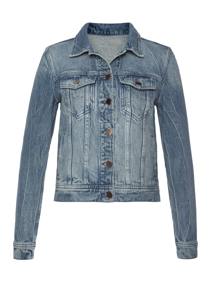 Jeansjacke in blue-denim