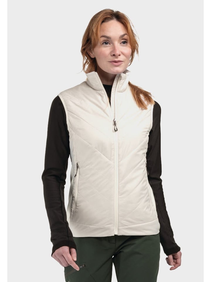 Loftweste in beige