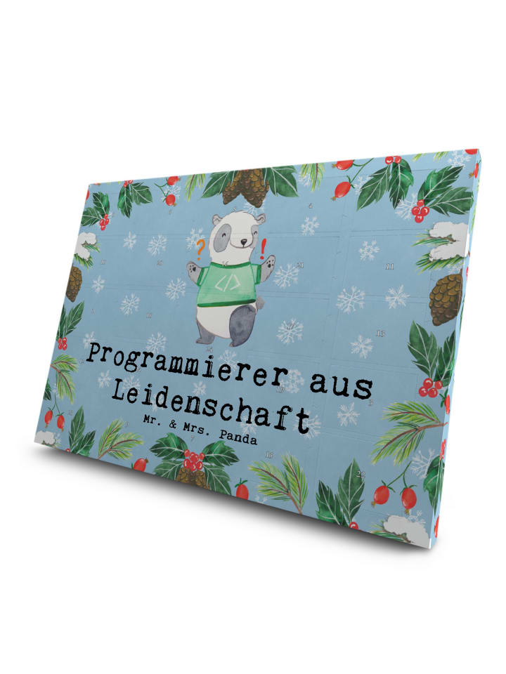 Advents-Teekalender Programmierer Leidenschaft ... in Eisblau