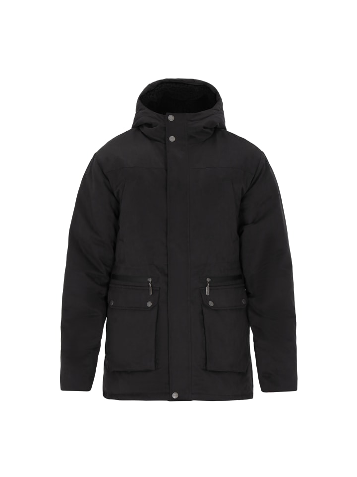 Men Parka in black