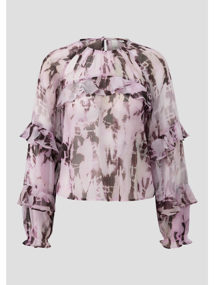 Bluse  in  46A0_fuchsia