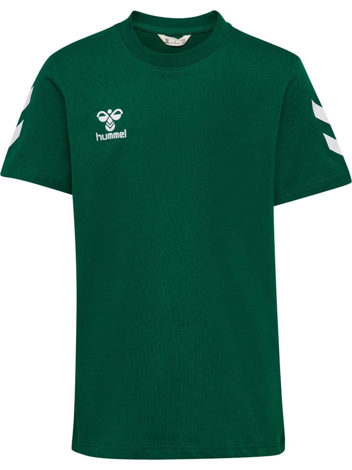 T-Shirt Hmlgo Kinder in EVERGREEN