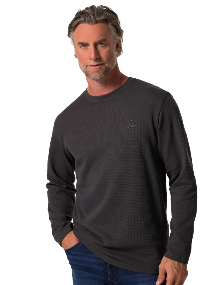 Kurzarm T-Shirt in schiefer