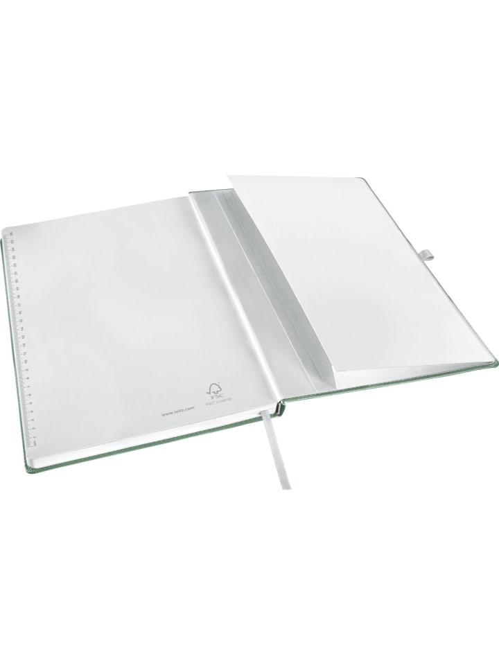 Notizbuch Style HC A4 liniert seladon grün