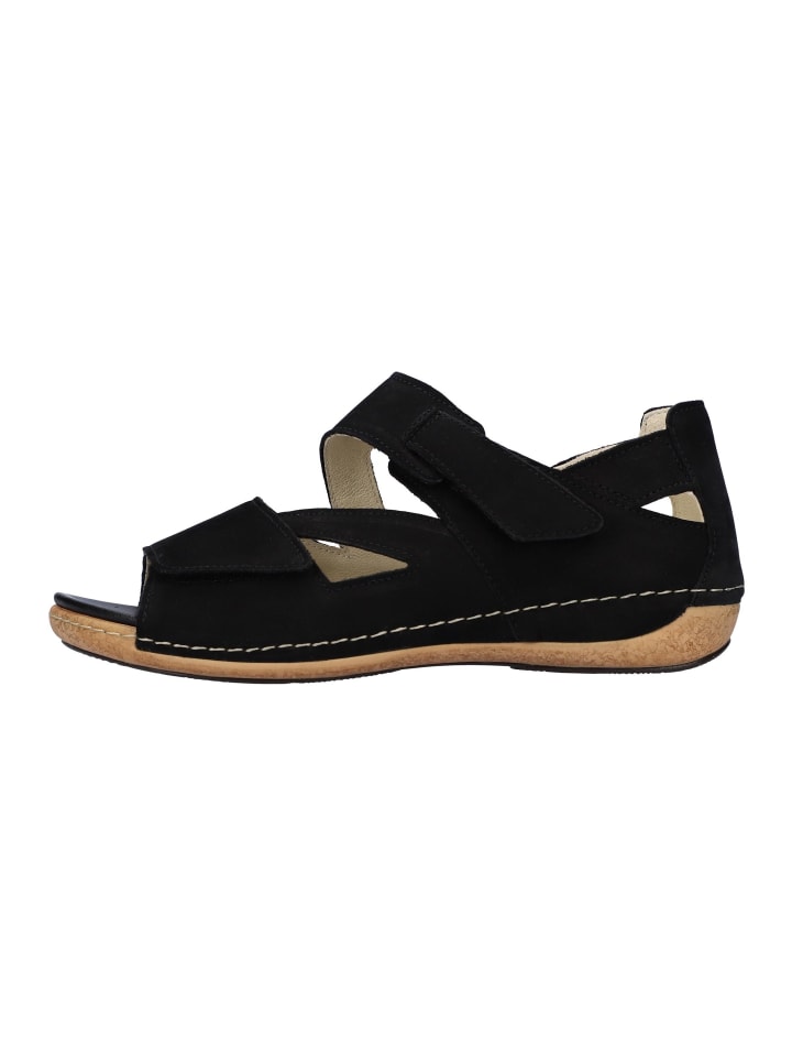 Sandalen Heliett in Schwarz
