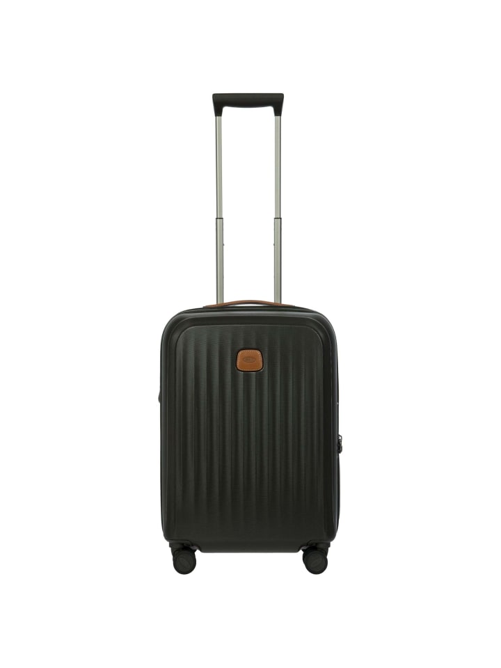 Taormina - 4-Rollen-Kabinentrolley S 55 cm erw. USB (hellblau) in olive