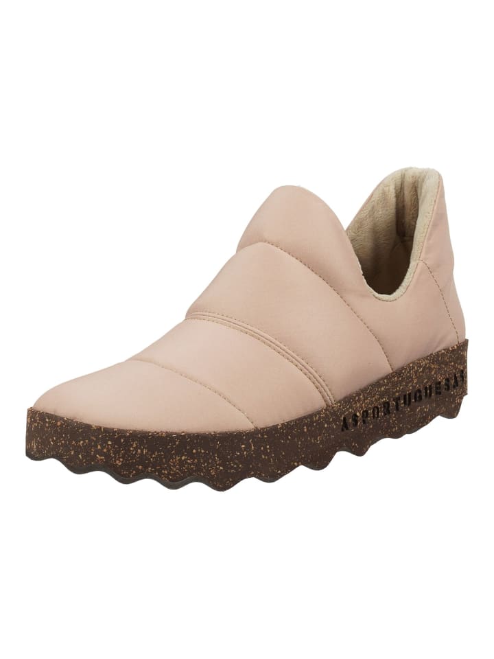 Hausschuhe Taupe