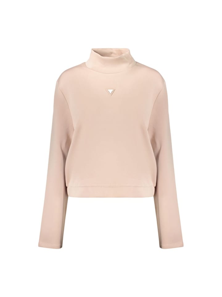 Rosa Damen Sweatshirt aus Polyester