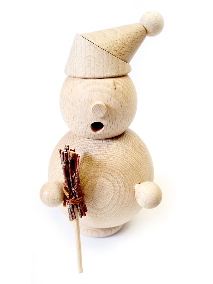 kreatives Bastelset Räuchermann Weihnachtsmann