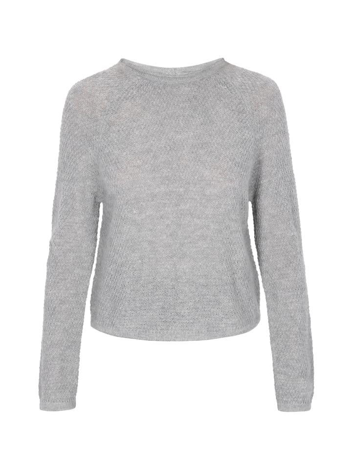 Women Pullover in grey melange