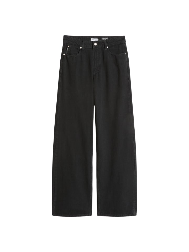 Jeans Model Tomke wide in Schwarz