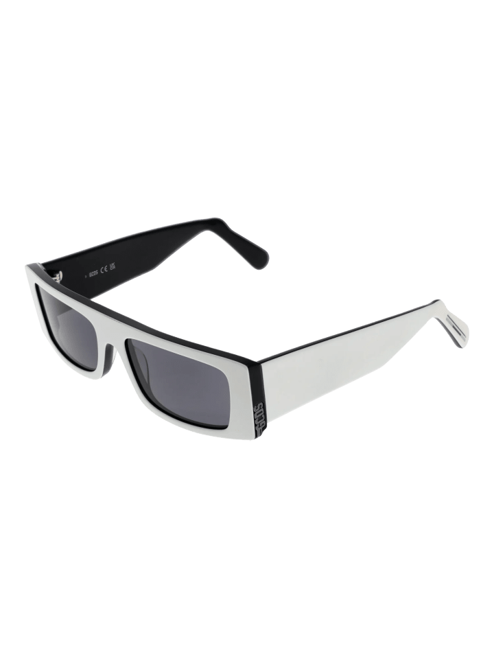 Unisex Sonnenbrillen Rechteck Weiß