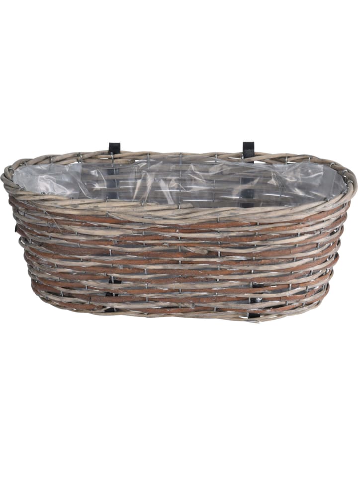 Blumenkasten in beige