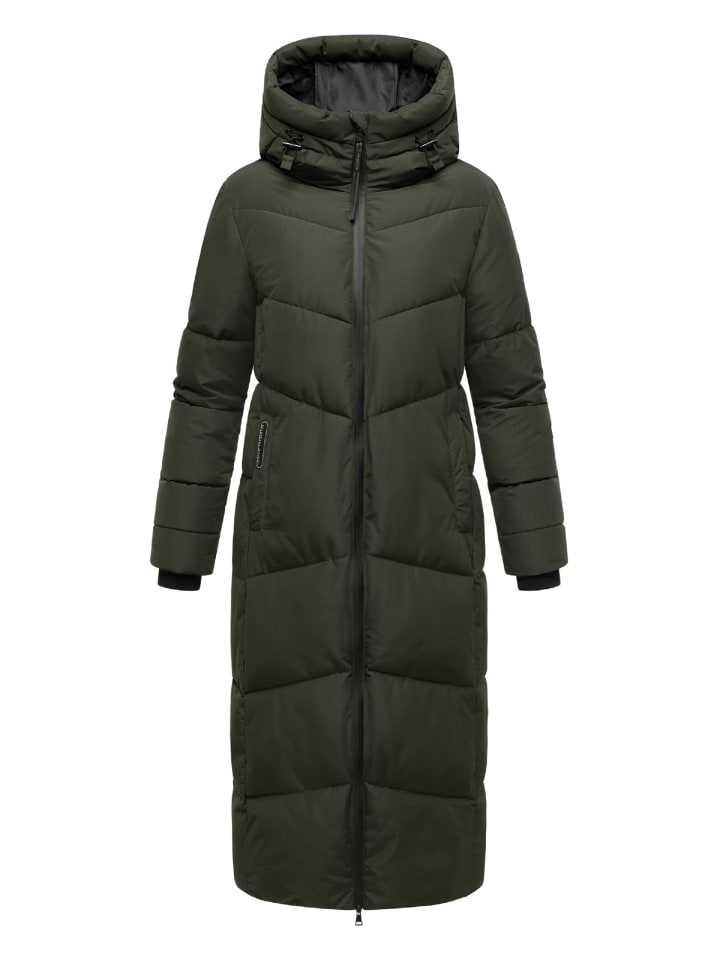Langmantel Firella XVI in Dark Olive