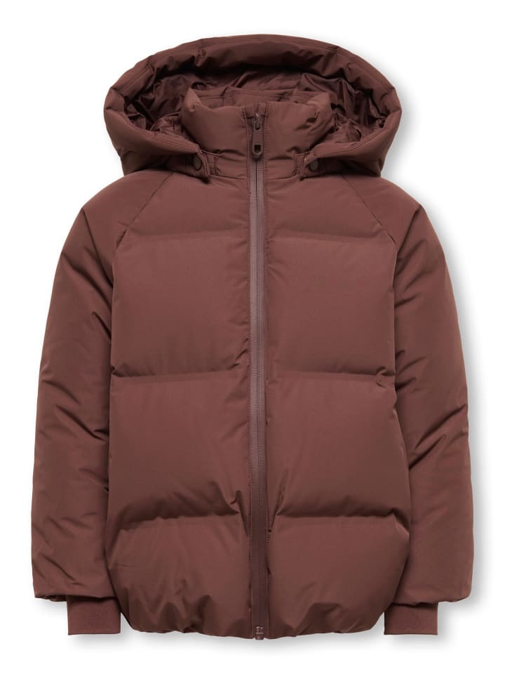 Daunenjacke in Brown Stone