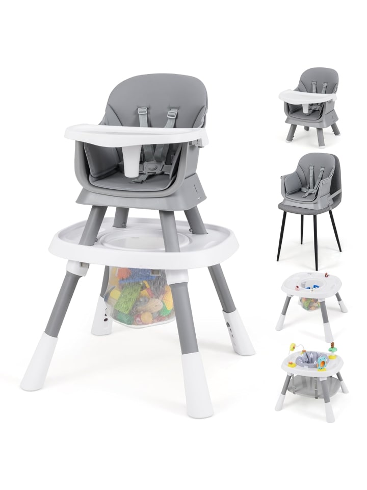 Hochstuhl Baby 16 in 1 in Grau