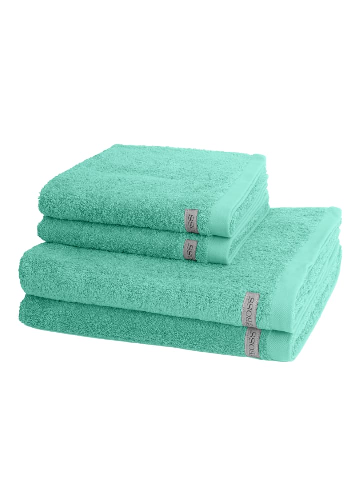 2 X Handtuch 2 X Duschtuch im Set Sinfonie in Karibik