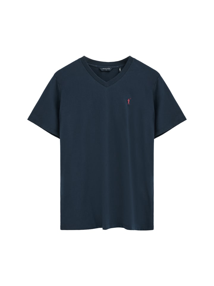 T-Shirt MAN RIGBY GO V TSHIRT SS IO SHORT SLEEVE REGULAR FIT in Navy Blau