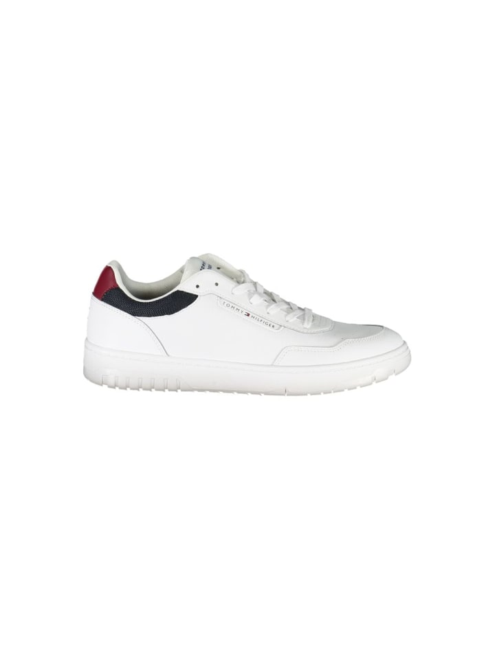 Weiß Leder Herren Sneaker