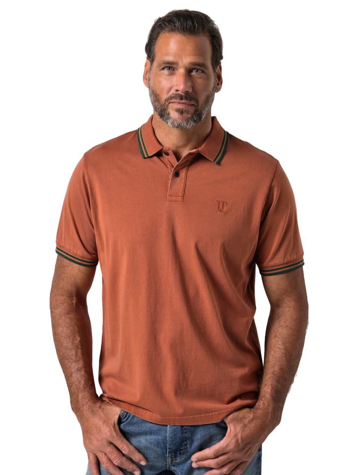 Poloshirt in helles rehbraun