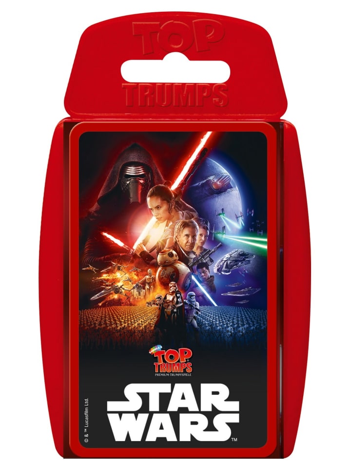 Top Trumps Star Wars - Episode 7 Kartenspiel Karten Spiel Quartett in bunt