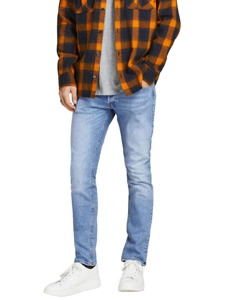 Jeans JJIGLENN JJORIGINAL MF 030 slim in Blau