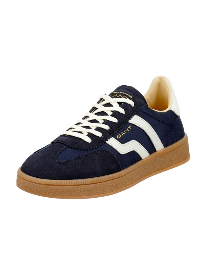 Sportliche Schnürschuhe in Blau