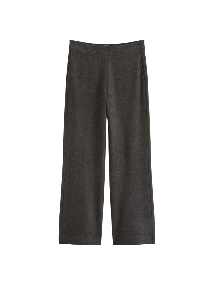 Pull-on-Jerseyhose in Dark Graphite Melange