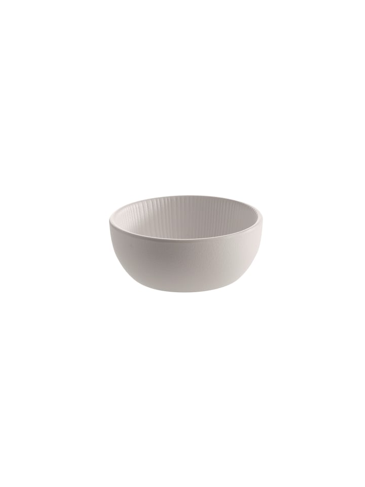 Schale -BLUSH- Ø 8,5 cm, H: 3,5 cm Melamin, weiß / beige