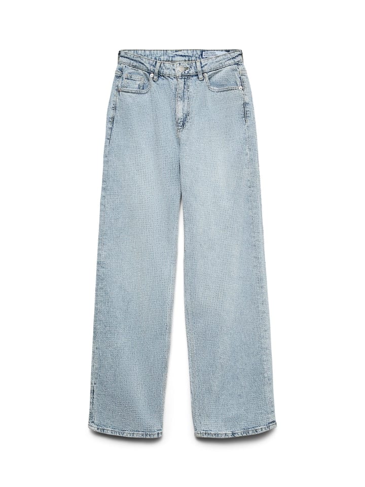 Weit geschnitten in Light Blue Denim