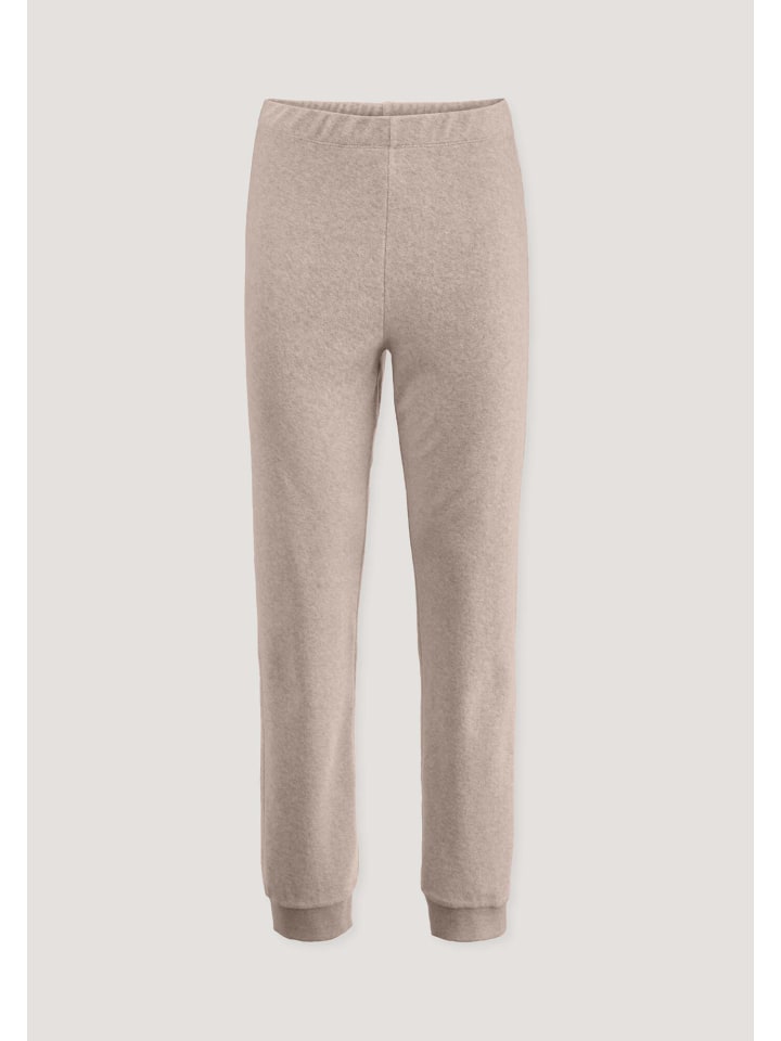 Frottee Loungehose in mattrosa